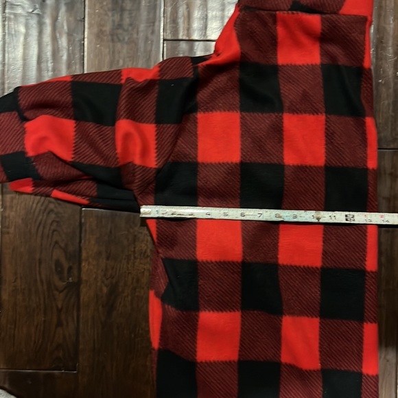 XXL Red & Black Plaid Dog Pajamas/Lumberjack costume (NWOT) - Picture 5 of 8